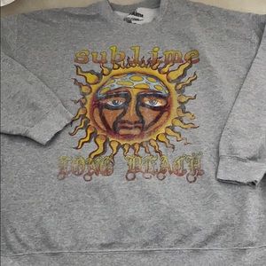 Urban outfitters gray sublime crew neck